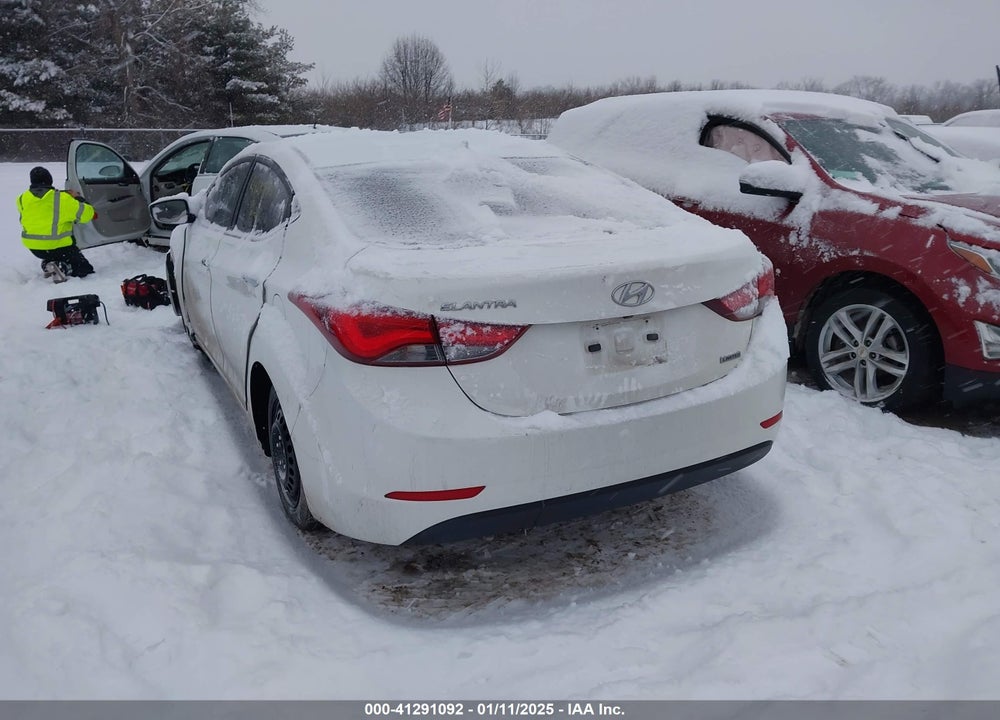 2014 HYUNDAI ELANTRA LIMITED VIN: 5NPDH4AE2EH463862