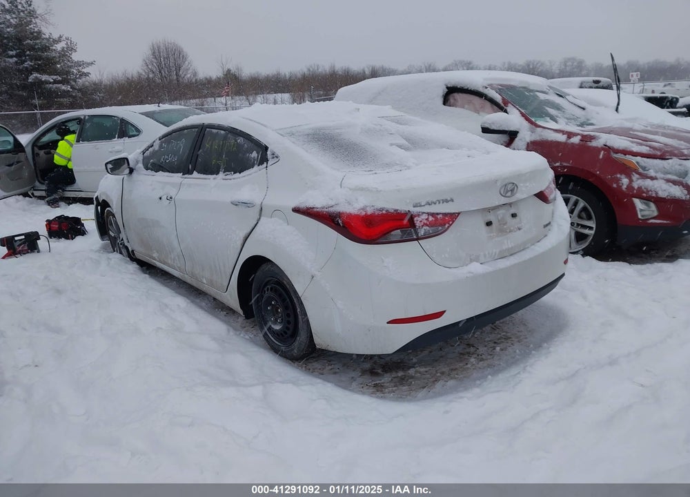 2014 HYUNDAI ELANTRA LIMITED VIN: 5NPDH4AE2EH463862
