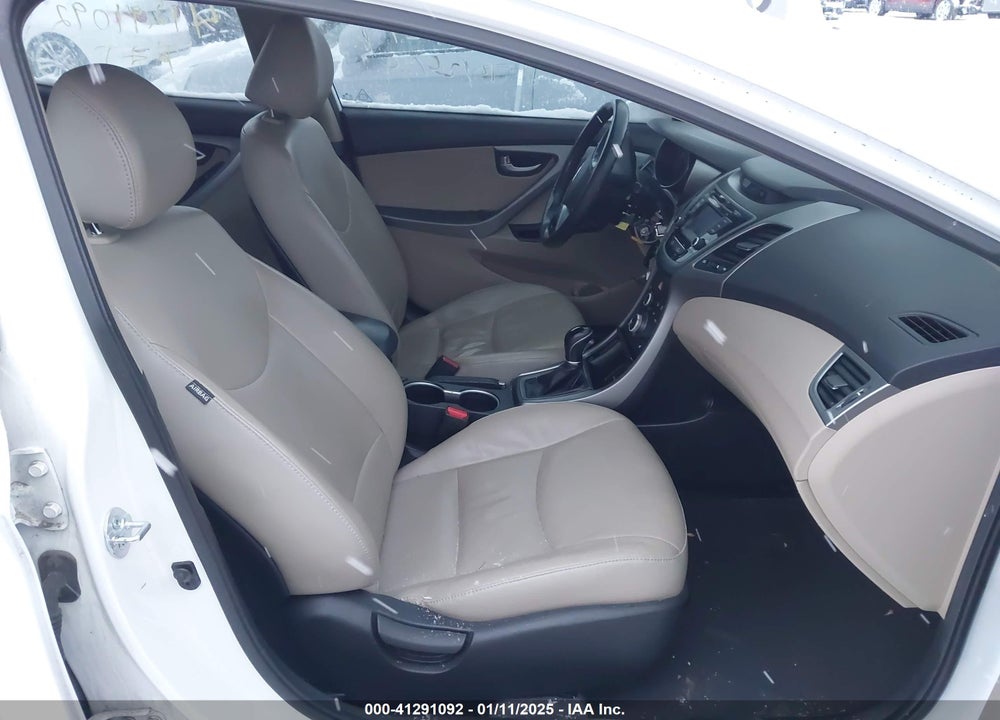 2014 HYUNDAI ELANTRA LIMITED VIN: 5NPDH4AE2EH463862