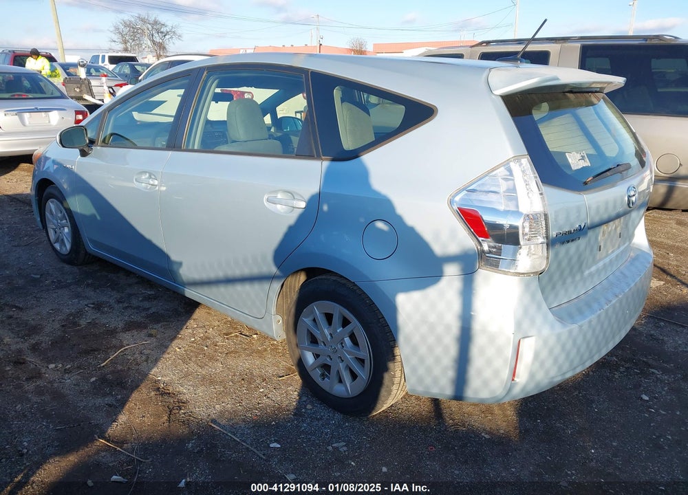 2013 TOYOTA PRIUS V THREE VIN: JTDZN3EU6D3228353