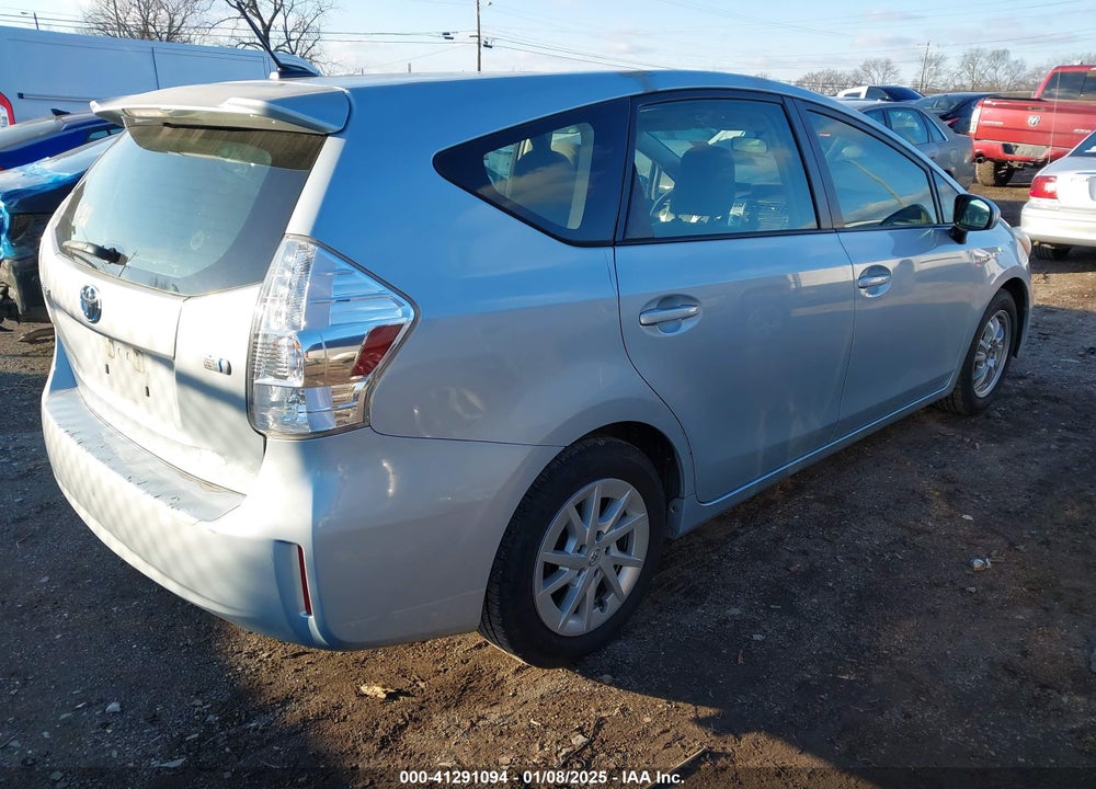 2013 TOYOTA PRIUS V THREE VIN: JTDZN3EU6D3228353