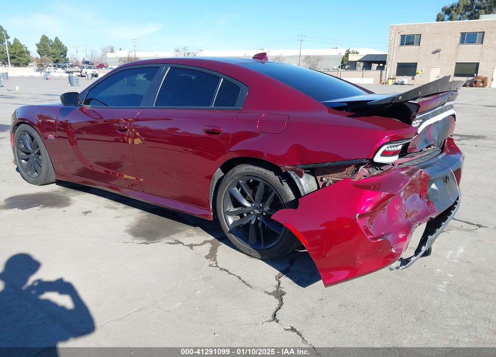 2019 DODGE CHARGER VIN: 2C3CDXGJ5KH539239