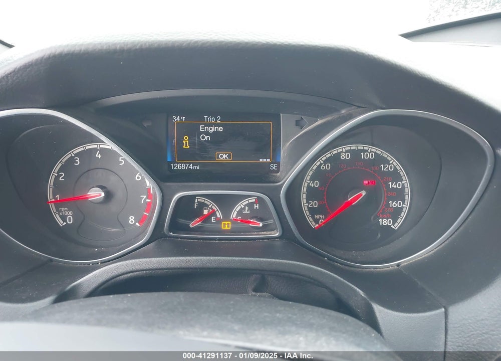 2017 FORD FOCUS ST VIN: 1FADP3L98HL303455