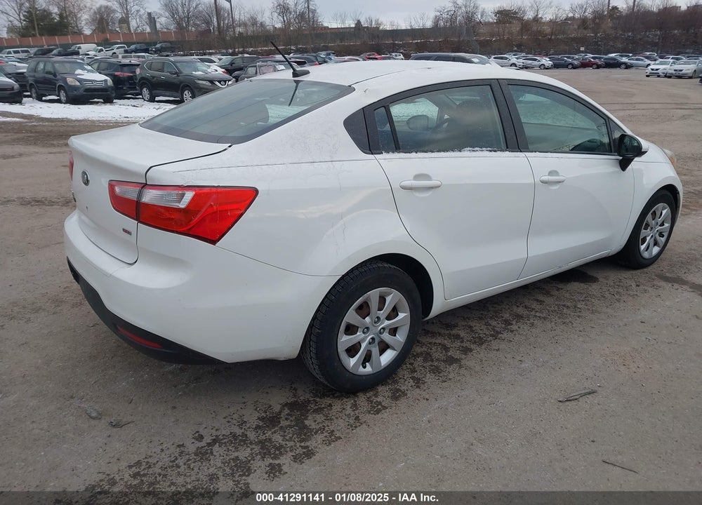 2013 KIA RIO VIN: KNADM4A3XD6294724