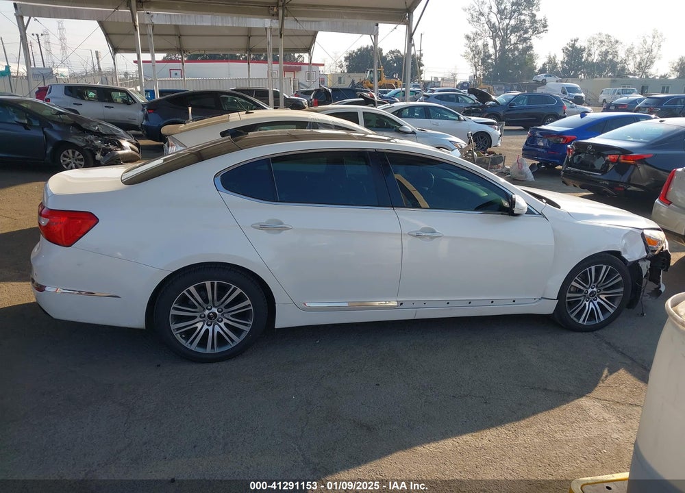 2014 KIA CADENZA VIN: KNALN4D79E5157353