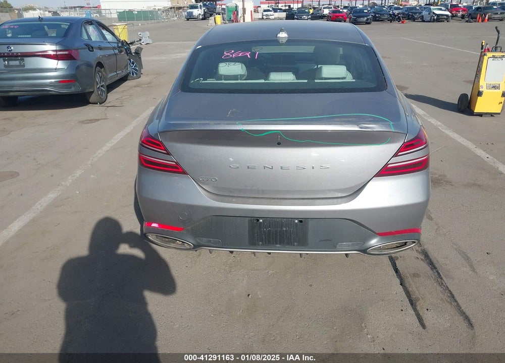 2025 GENESIS G70 2.5T RWD VIN: KMTG34SC4SU152624