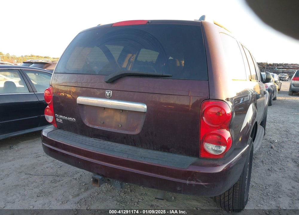 2005 DODGE DURANGO SLT VIN: 1D4HB48N15F553333