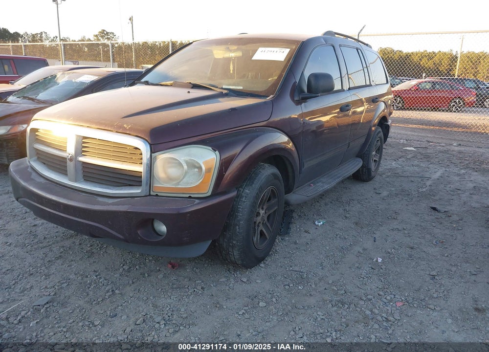 2005 DODGE DURANGO SLT VIN: 1D4HB48N15F553333