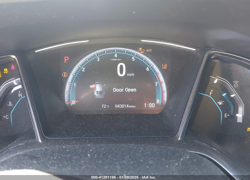 2019 HONDA CIVIC VIN: SHHFK7H66KU220154