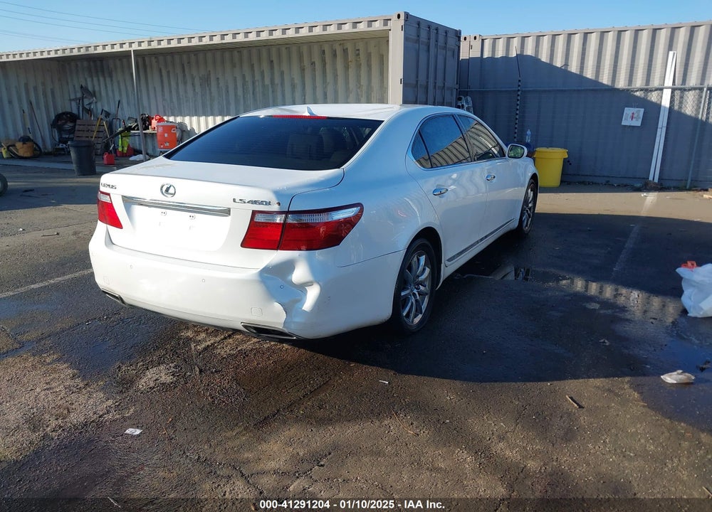 2007 LEXUS LS 460 L VIN: JTHGL46F375009070