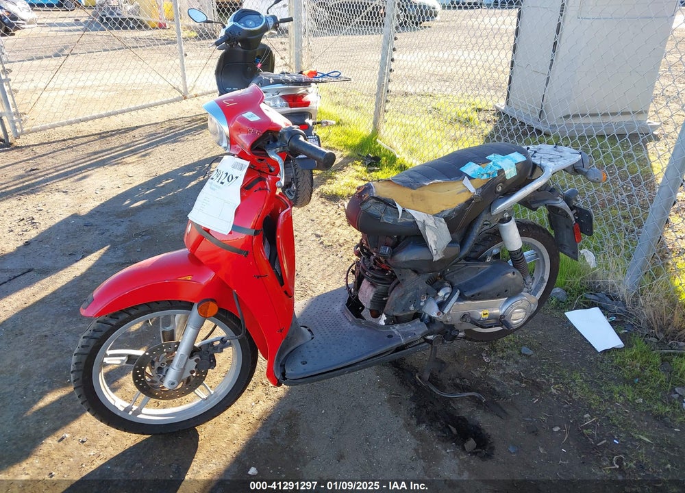 2008 APRILIA SCARABEO 100 VIN: ZD4VAC0018S000274