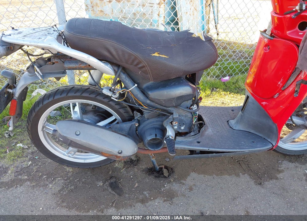 2008 APRILIA SCARABEO 100 VIN: ZD4VAC0018S000274