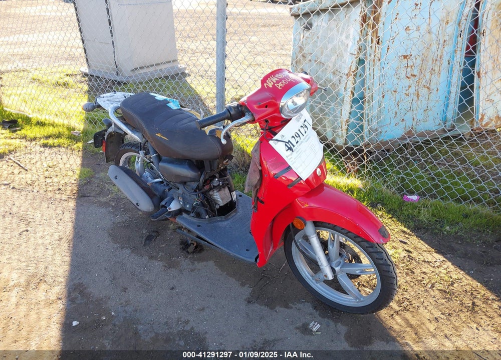 2008 APRILIA SCARABEO 100 VIN: ZD4VAC0018S000274