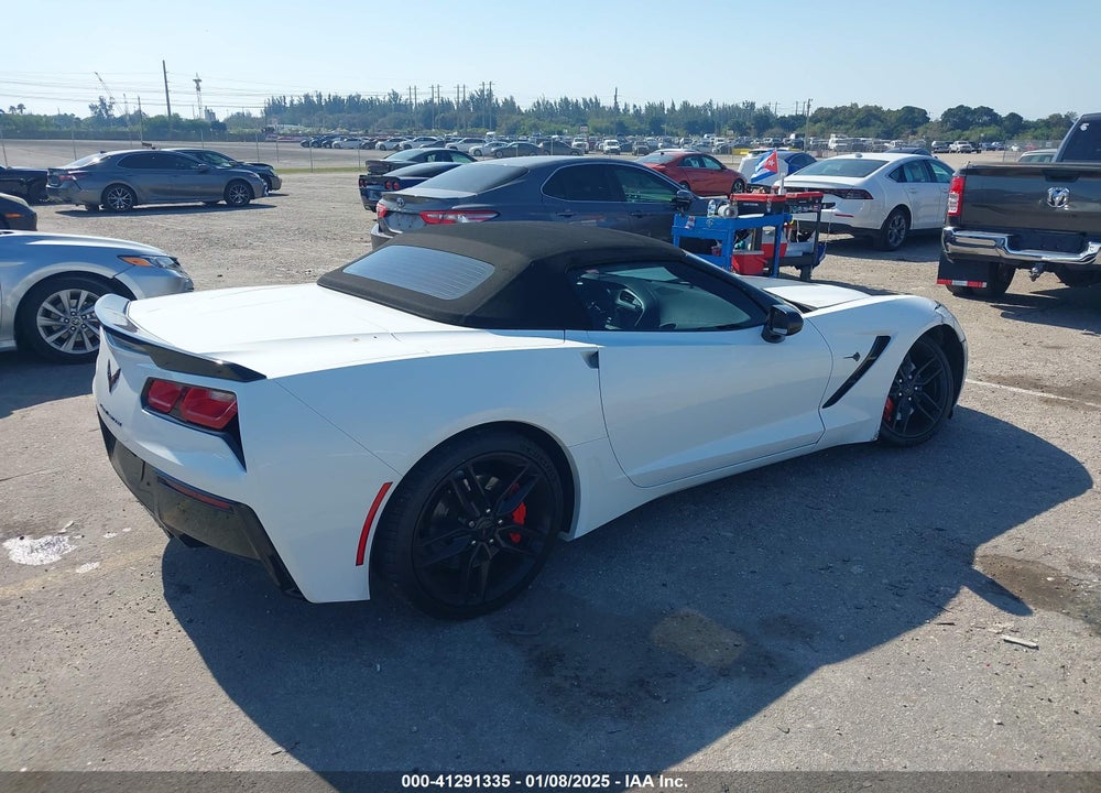 2016 CHEVROLET CORVETTE STINGRAY Z51 VIN: 1G1YJ3D74G5117949