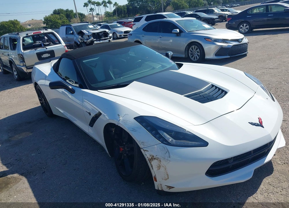 2016 CHEVROLET CORVETTE STINGRAY Z51 VIN: 1G1YJ3D74G5117949