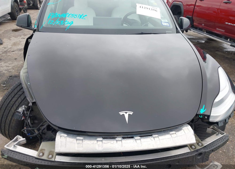 2021 TESLA MODEL Y LONG RANGE DUAL MOTOR ALL-WHEEL DRIVE VIN: 5YJYGAEE9MF303374