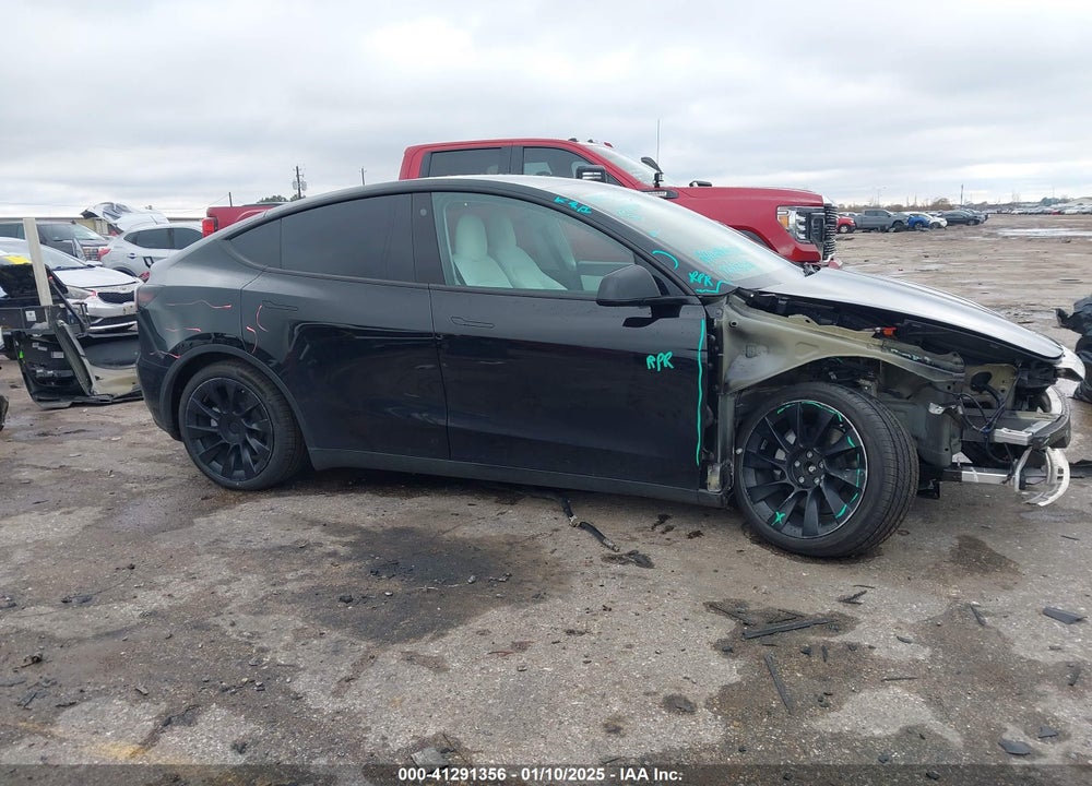 2021 TESLA MODEL Y LONG RANGE DUAL MOTOR ALL-WHEEL DRIVE VIN: 5YJYGAEE9MF303374