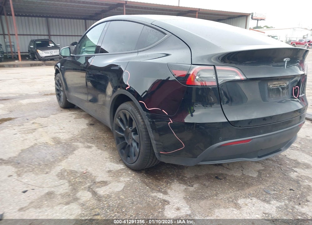 2021 TESLA MODEL Y LONG RANGE DUAL MOTOR ALL-WHEEL DRIVE VIN: 5YJYGAEE9MF303374