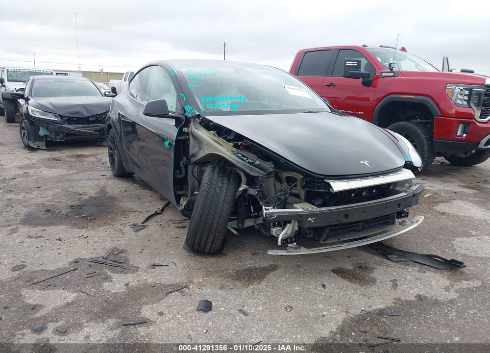 2021 TESLA MODEL Y LONG RANGE DUAL MOTOR ALL-WHEEL DRIVE VIN: 5YJYGAEE9MF303374