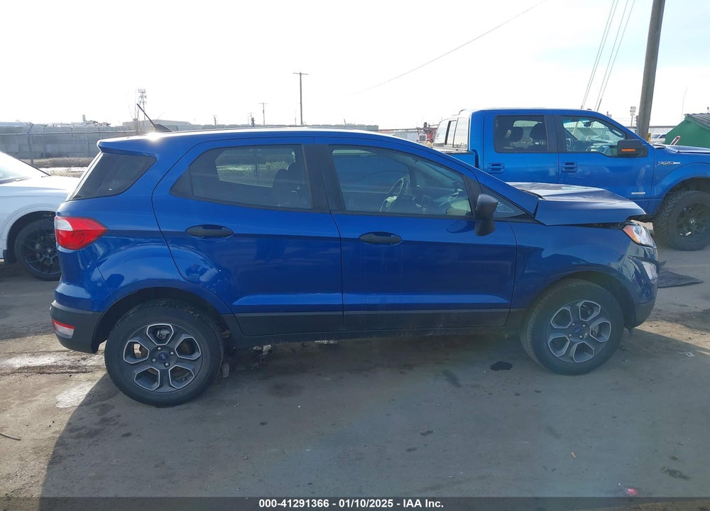 2022 FORD ECOSPORT S VIN: MAJ6S3FL4NC461673