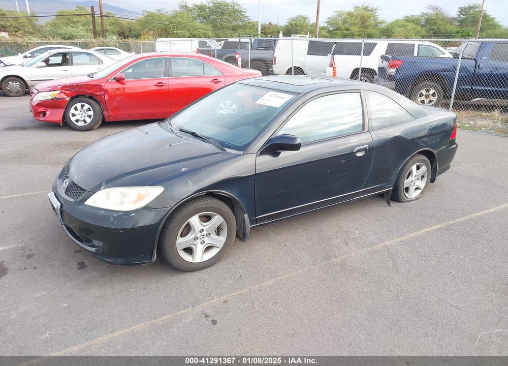 2005 HONDA CIVIC EX VIN: 1HGEM22905L075709