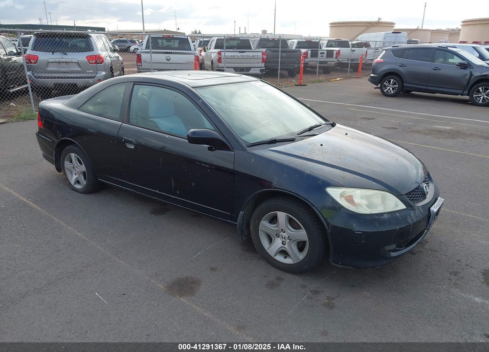 2005 HONDA CIVIC EX VIN: 1HGEM22905L075709