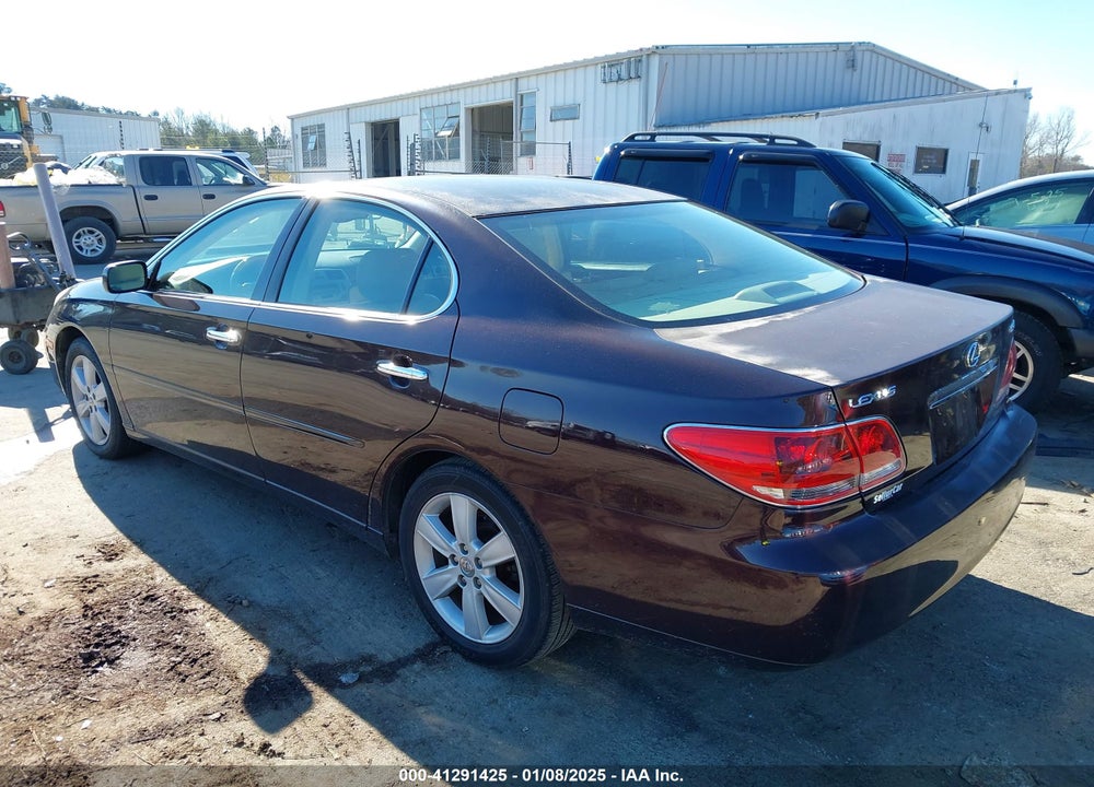 2005 LEXUS ES 330 VIN: JTHBA30G955105598
