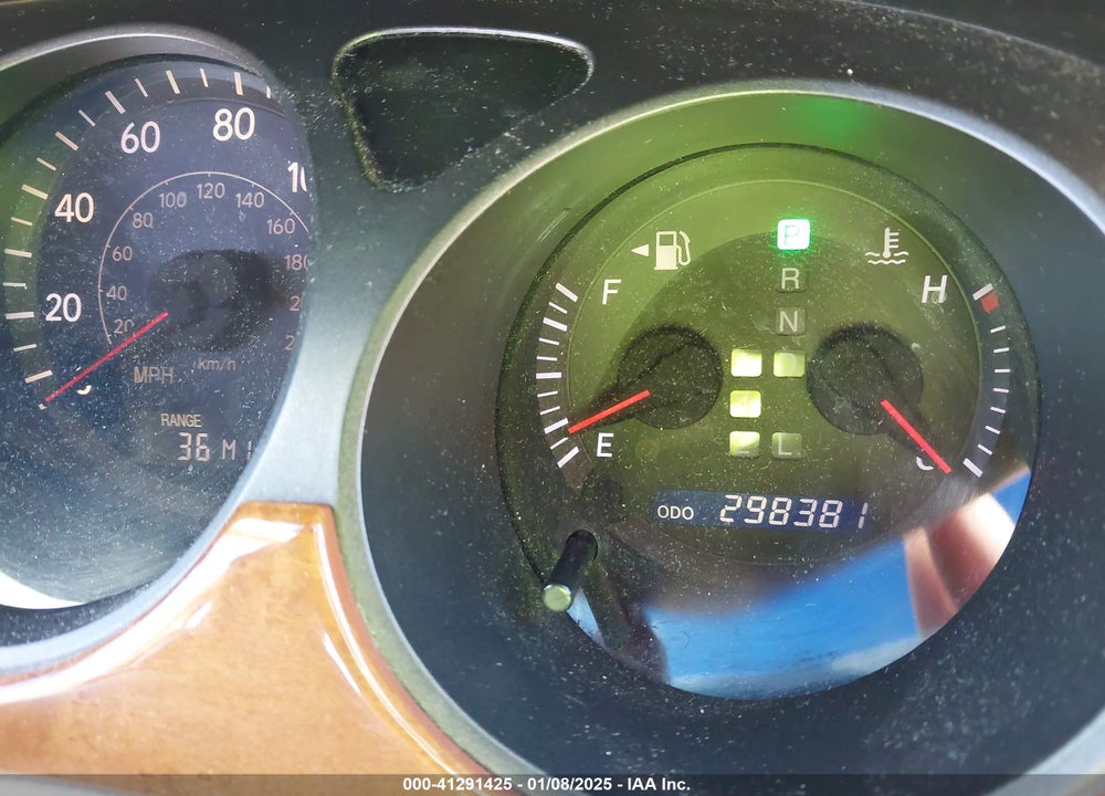 2005 LEXUS ES 330 VIN: JTHBA30G955105598