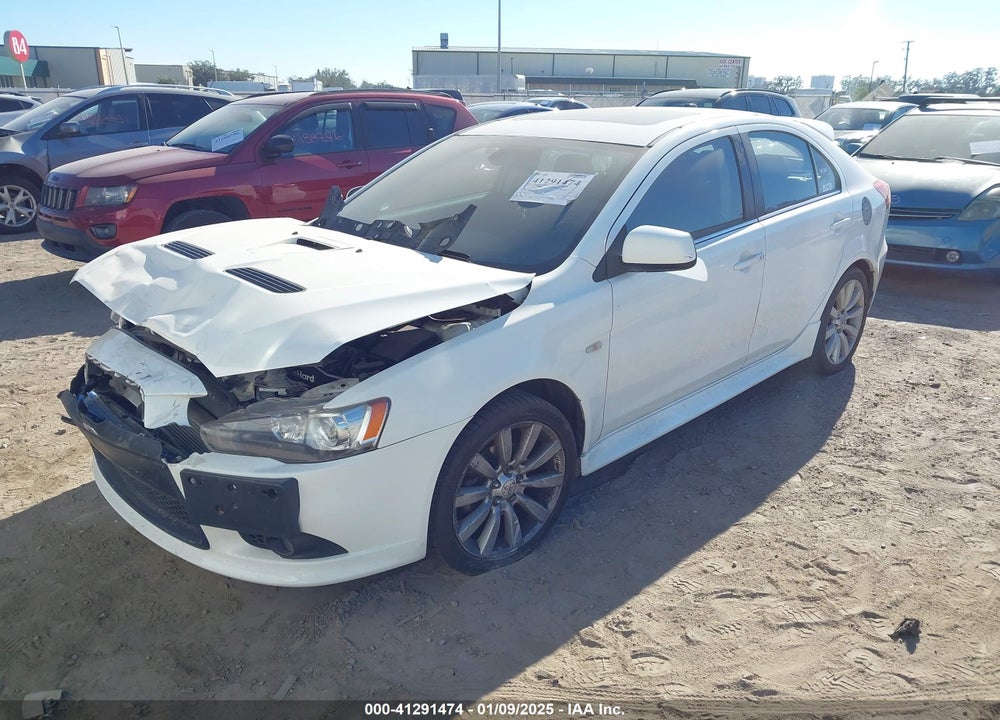 2011 MITSUBISHI LANCER SPORTBACK RALLIART VIN: JA32Y6HV2BU045553
