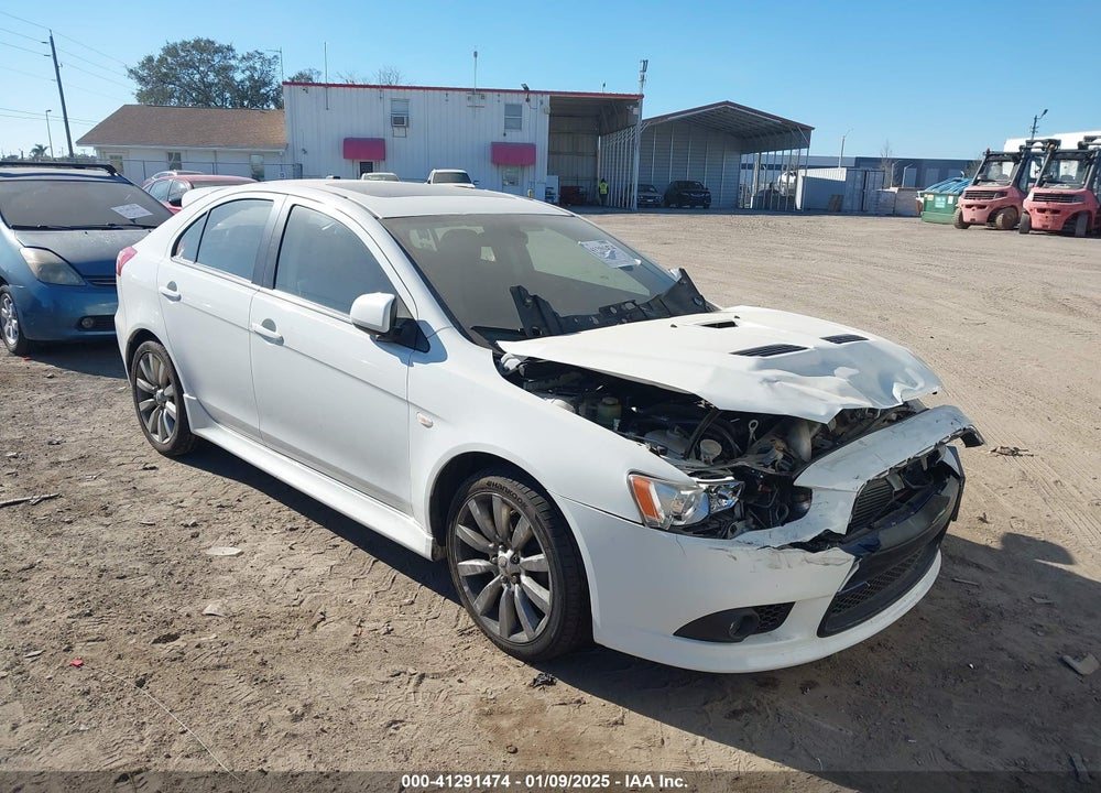 2011 MITSUBISHI LANCER SPORTBACK RALLIART VIN: JA32Y6HV2BU045553