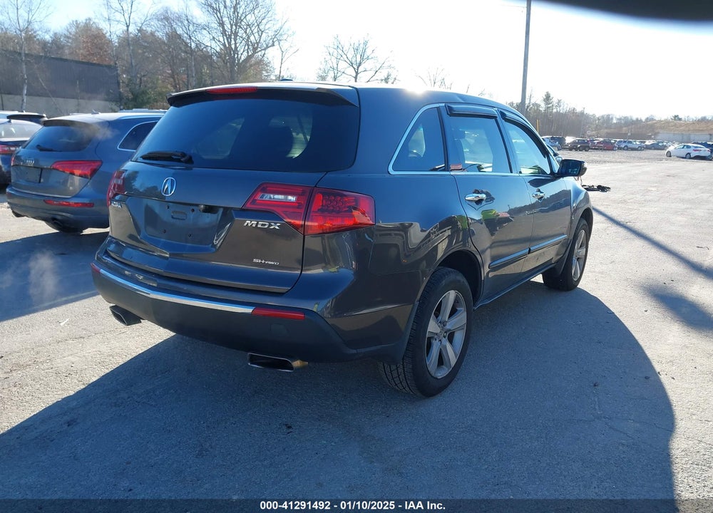 2012 ACURA MDX VIN: 2HNYD2H26CH532873