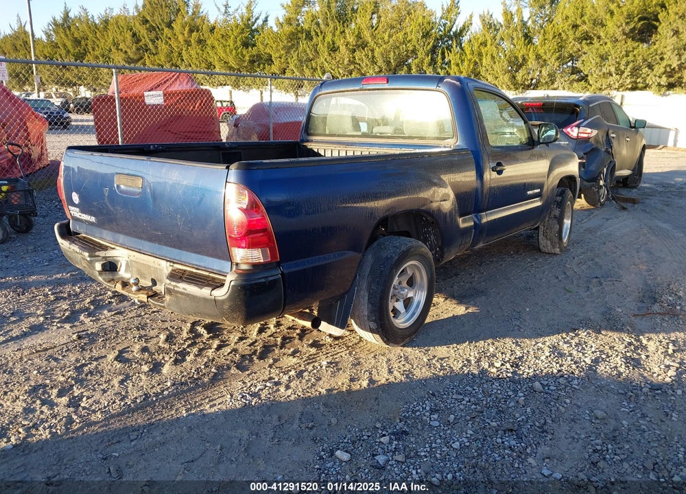 2008 TOYOTA TACOMA VIN: 5TENX22N18Z587116