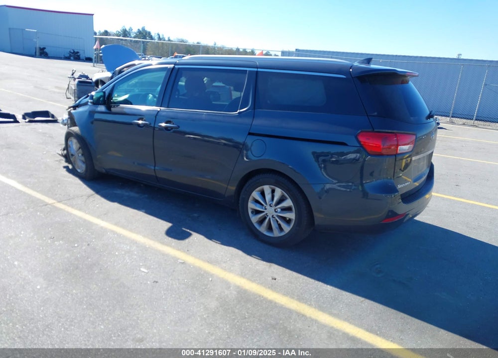 2016 KIA SEDONA EX VIN: KNDMC5C16G6136375