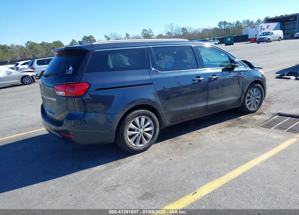 2016 KIA SEDONA EX VIN: KNDMC5C16G6136375
