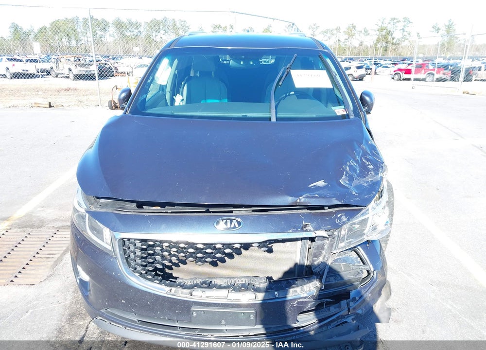 2016 KIA SEDONA EX VIN: KNDMC5C16G6136375