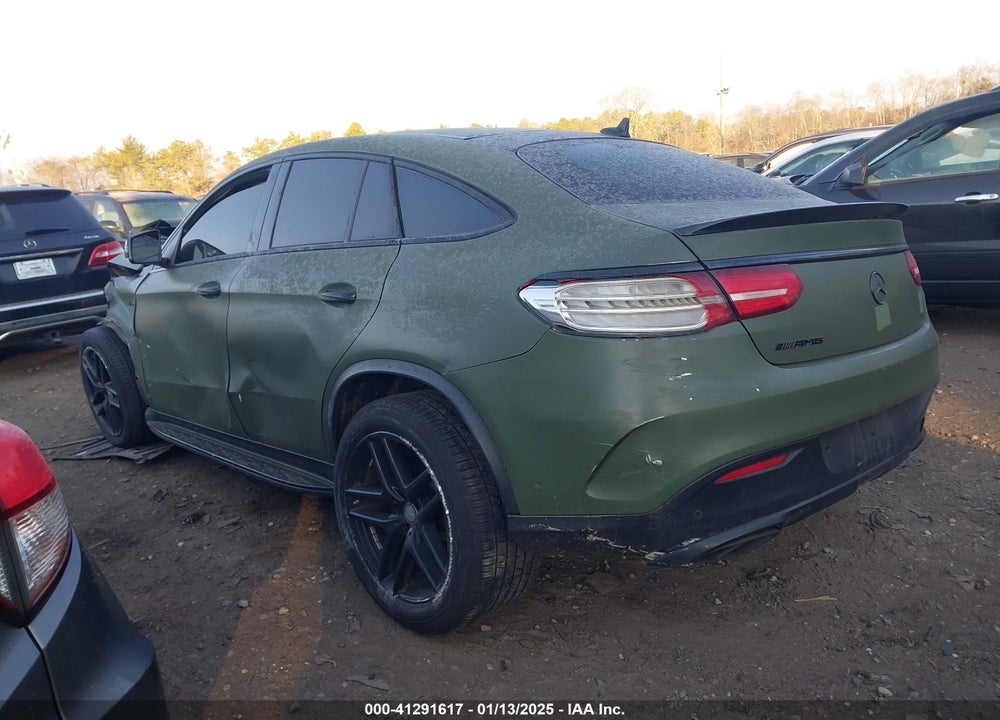 2016 MERCEDES-BENZ GLE 450 AMG COUPE 4MATIC VIN: 4JGED6EB9GA043503