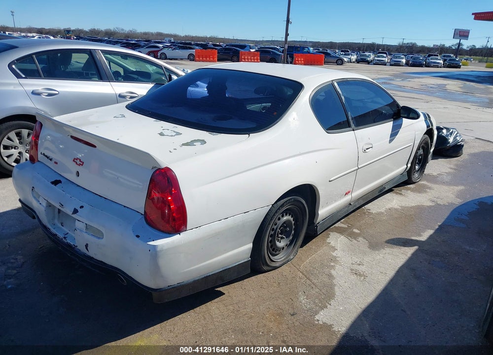 2002 CHEVROLET MONTE CARLO LS VIN: 2G1WW12E529270009