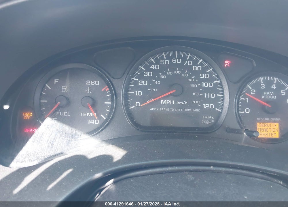 2002 CHEVROLET MONTE CARLO LS VIN: 2G1WW12E529270009