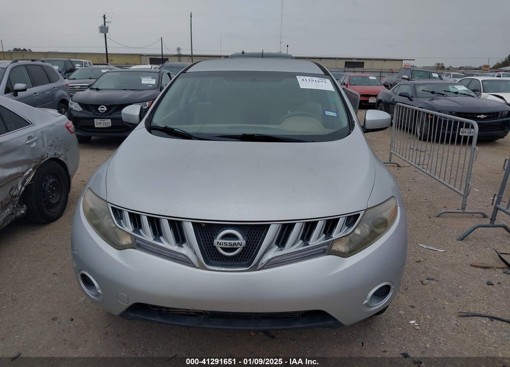 2009 NISSAN MURANO VIN: JN8AZ18U19W102154
