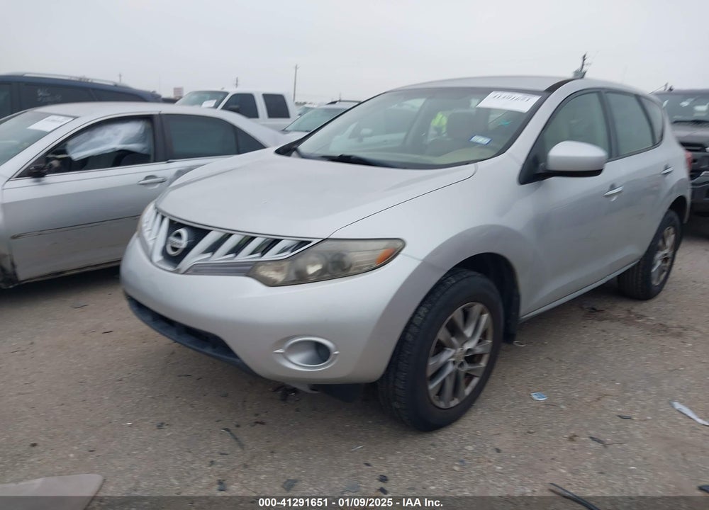 2009 NISSAN MURANO VIN: JN8AZ18U19W102154