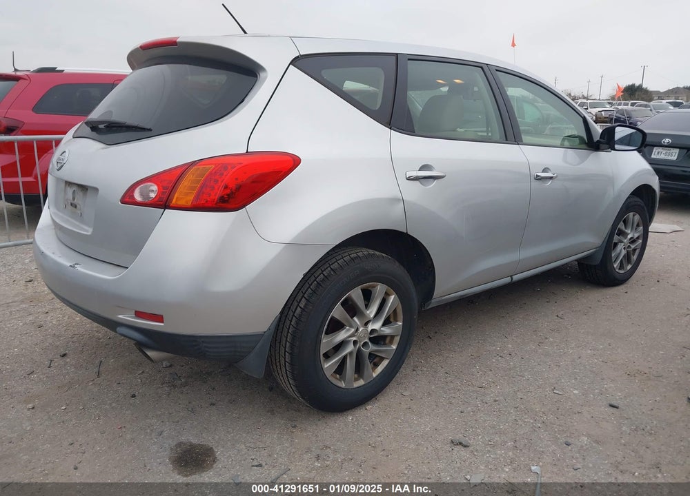 2009 NISSAN MURANO VIN: JN8AZ18U19W102154