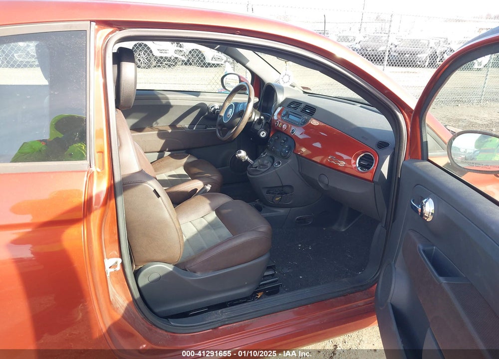 2012 FIAT 500 SPORT VIN: 3C3CFFBR1CT381329