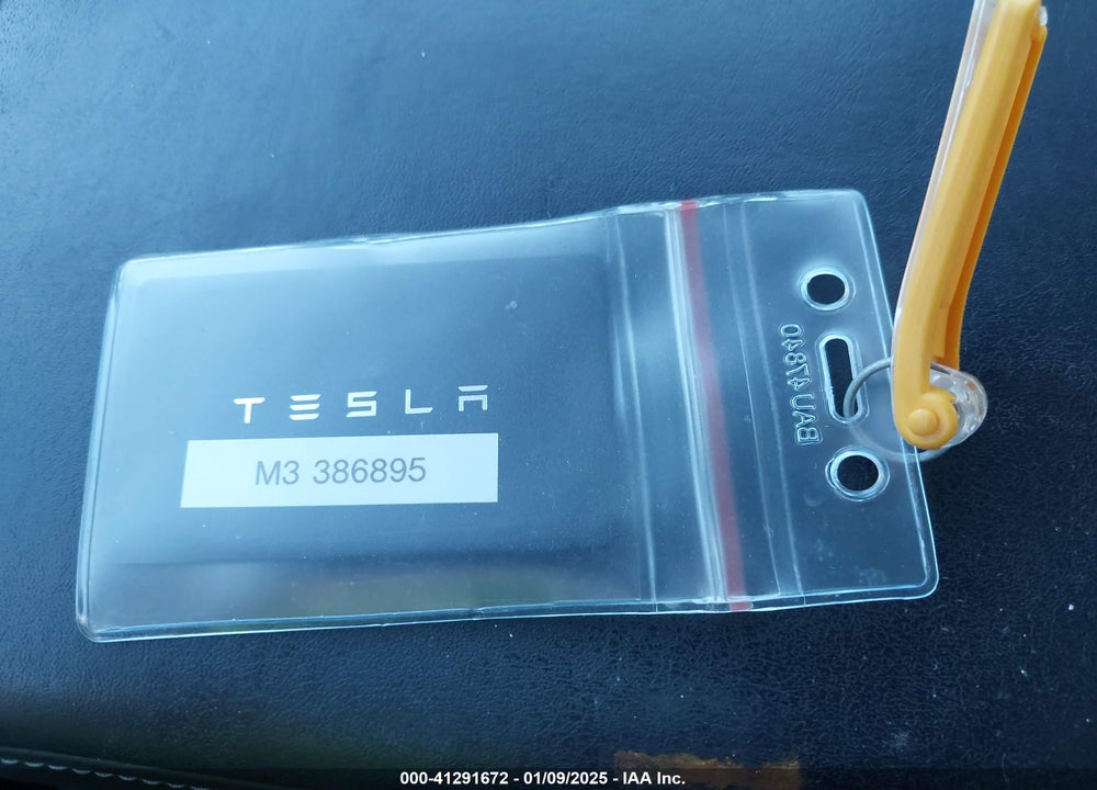 2019 TESLA MODEL 3 VIN: 5YJ3E1EB8KF386895