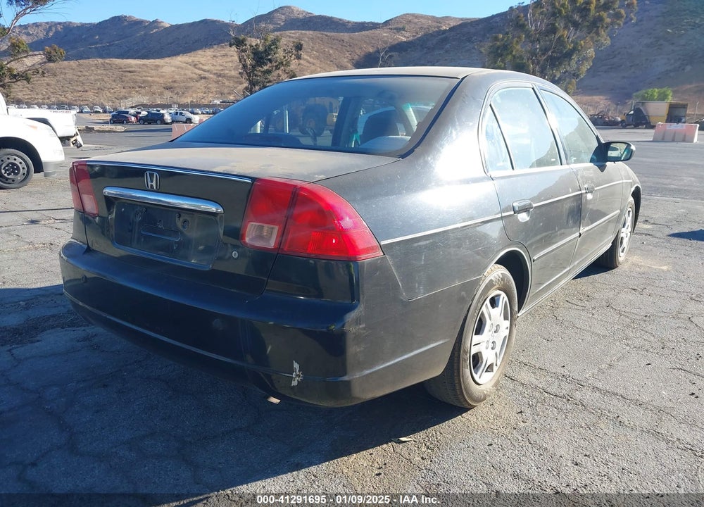 2002 HONDA CIVIC LX VIN: 2HGES165X2H592189