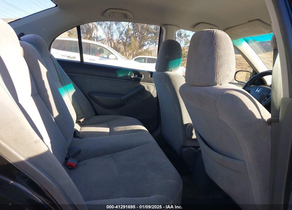2002 HONDA CIVIC LX VIN: 2HGES165X2H592189