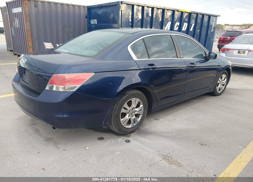 2009 HONDA ACCORD VIN: 1HGCP26499A074640