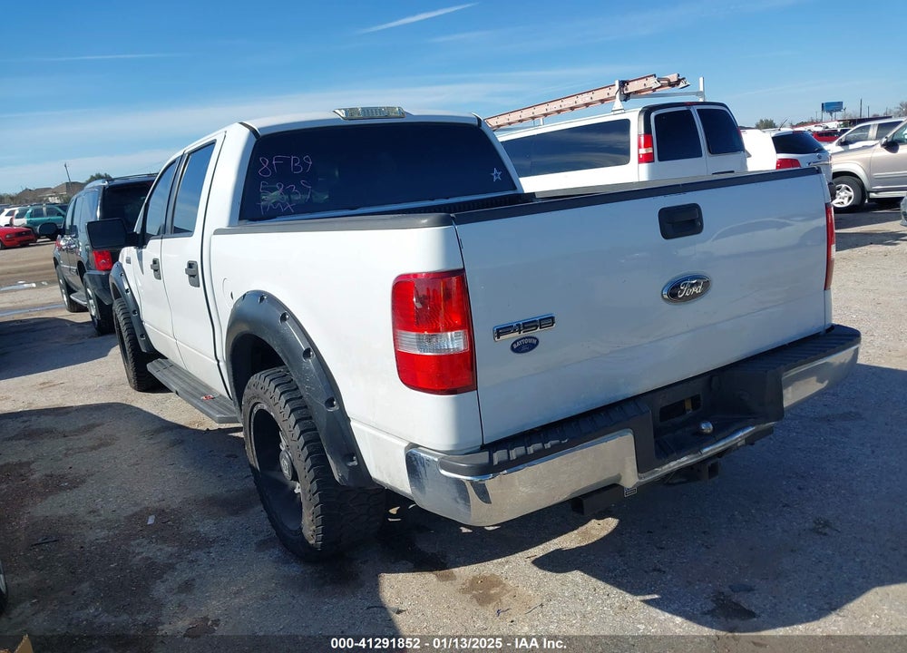 2008 FORD F-150 VIN: 1FTPW12V58FB95839