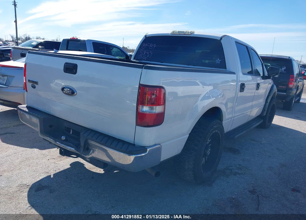 2008 FORD F-150 VIN: 1FTPW12V58FB95839