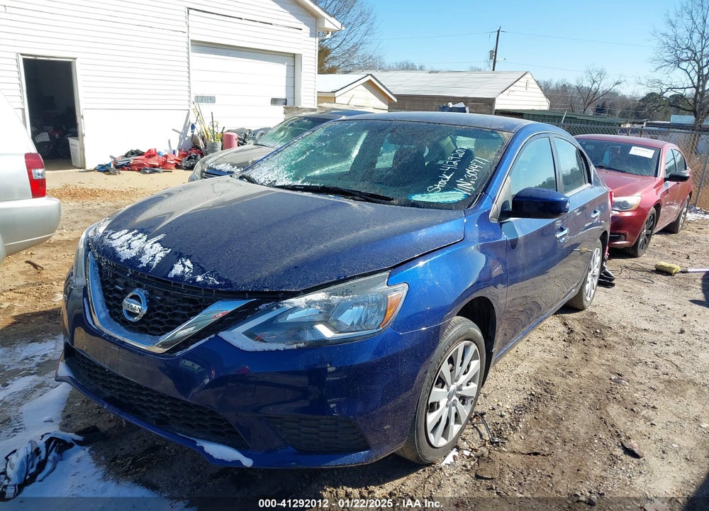 2016 NISSAN SENTRA S VIN: 3N1AB7AP4GY304471
