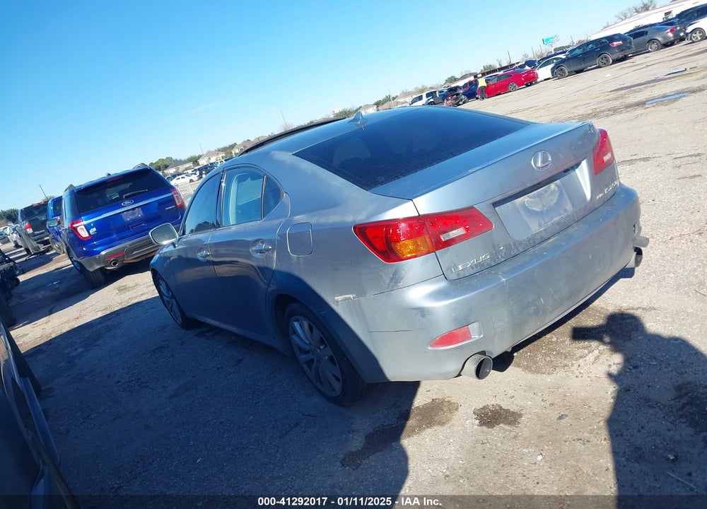 2008 LEXUS IS 250 VIN: JTHCK262485020695